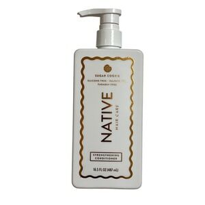 Native Hair Care Sugar Cookie‎ Strengthening Conditioner 16.5 oz Sulfate Free